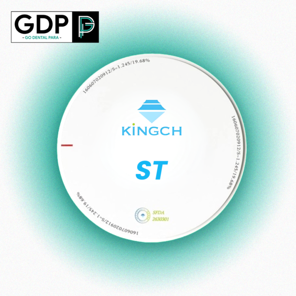 KINGCH® - Disque en Zircone ST Blanc